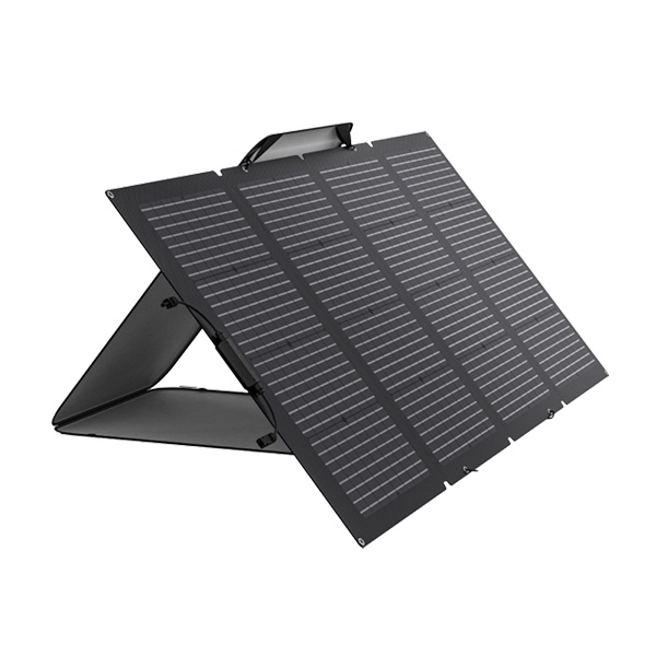EcoFlow tragbares 220 W Bifaziales Solarpanel ohne MwSt. für private Käufer aus Deutschland